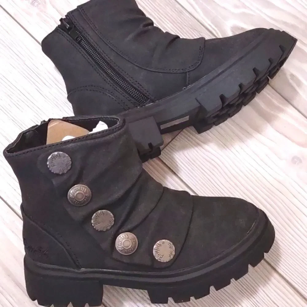 (42-2916)  Blowfish Malibu Unisex-Child Can Do-k Fashion Boot Sz 11